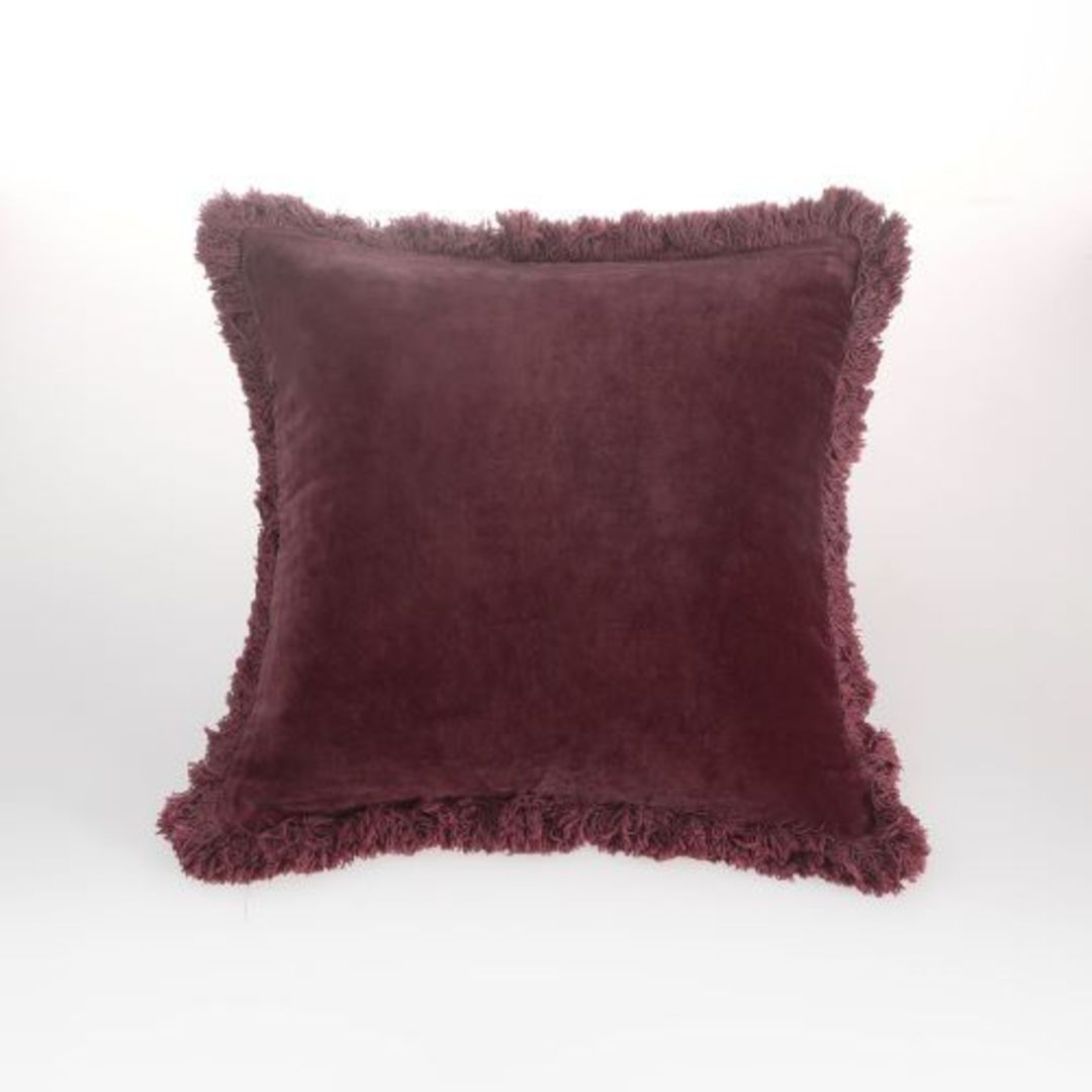 MM Linen - Sabel Cushion - Rouge image 0